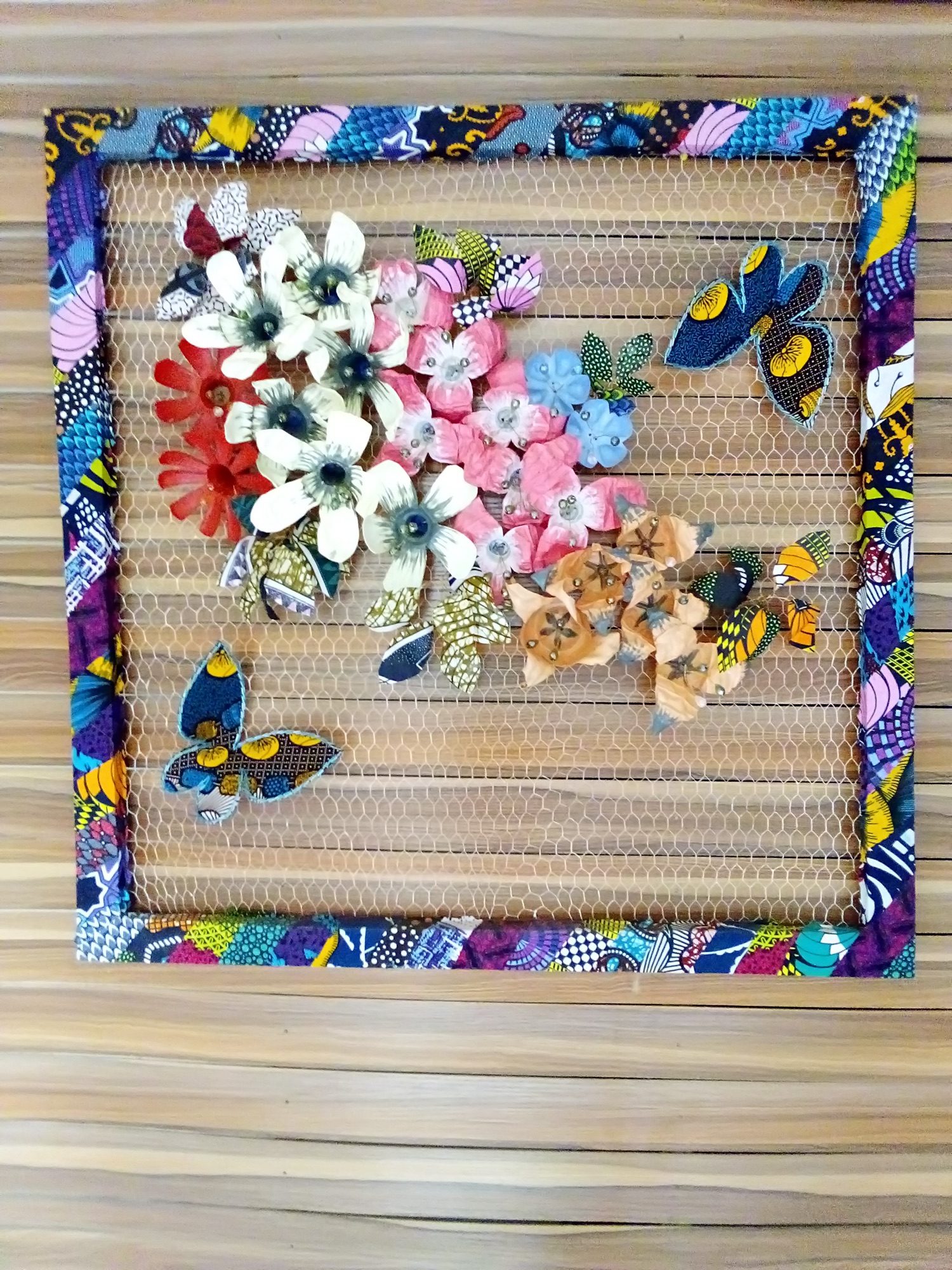 Reclaimed wall piece